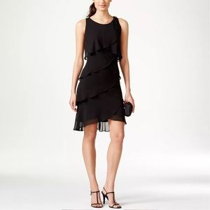 ON SALE! New & Unused - Sl Fashions Tiered Chiffon Dress